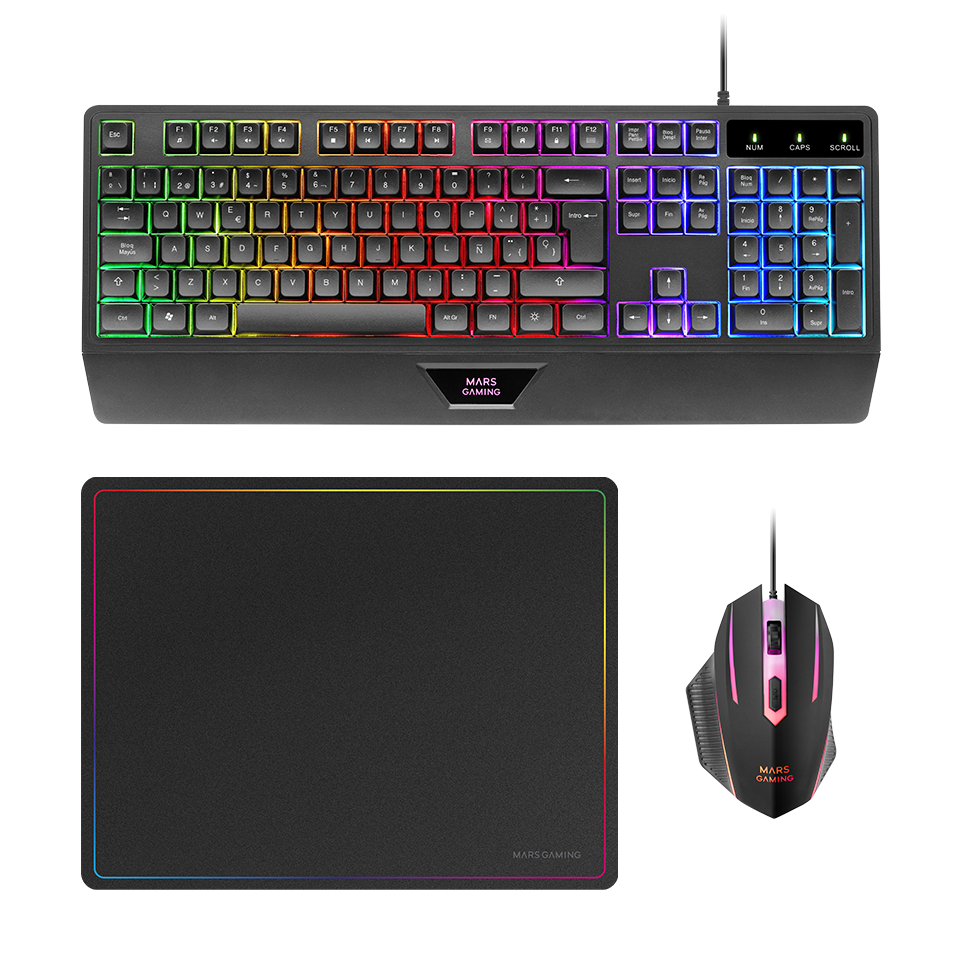 MCP124 3-in-1-Gaming-Kombination
