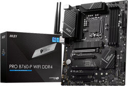 Carte mère LGA 1700 DDR4 MSI Pro B760-P WiFi DDR4
