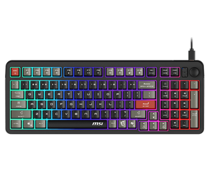 Clavier filaire AZERTY MSI Forge GK110 RGB