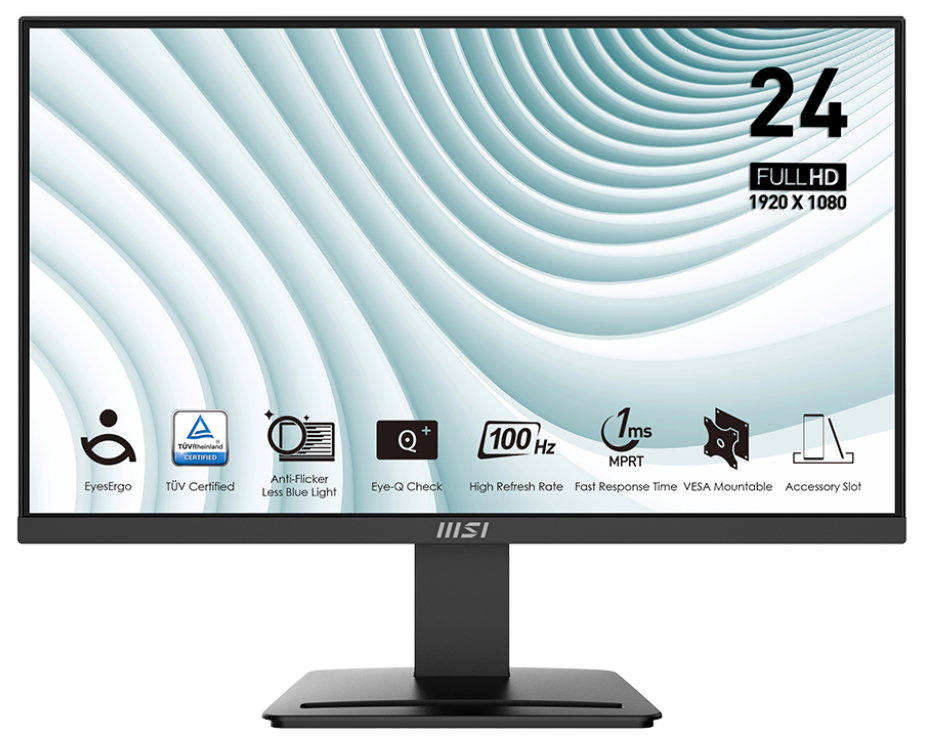 MSI | PRO MP2412 100Hz Full HD VA Monitor (23.8") 