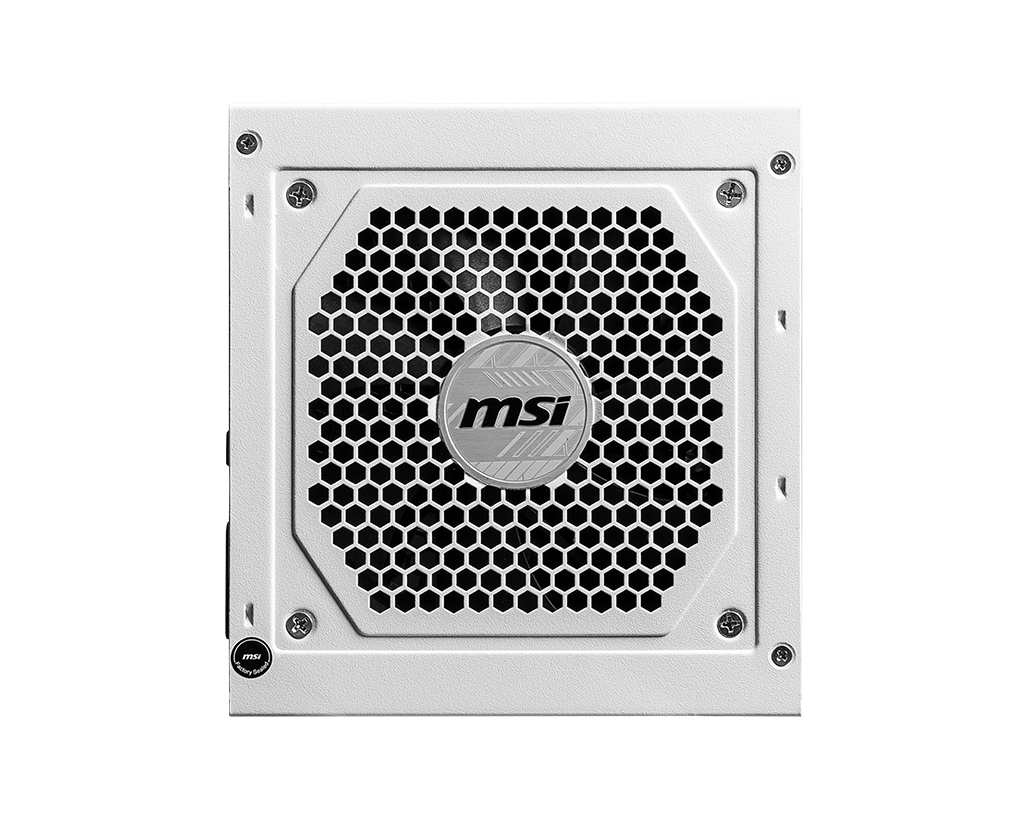 Alimentation MSI Mag A850GL PCIe5 Blanc, 850W 80 plus Gold
