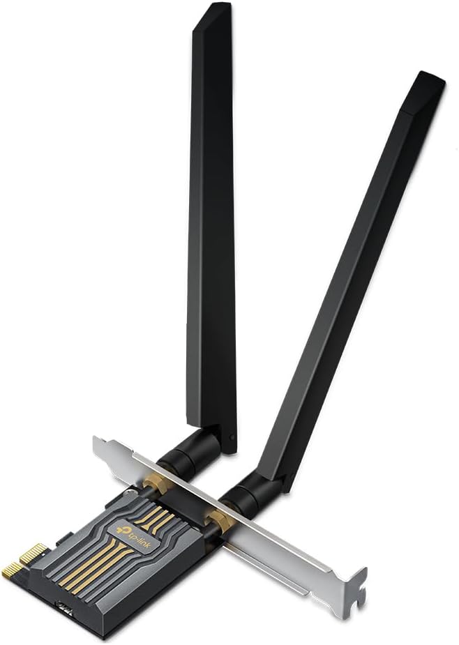 Carte PCie TP-Link WiFi 7 Carte WiFi PCIe BE6500 Archer TBE400E +  Bluetooth 5.4