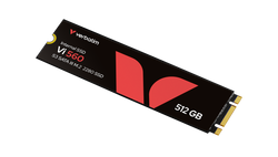 M.2 NVMe SSD 512Go Verbatim VI560 vitesse d'écriture/ de lecture jusqu'à 550mo/s