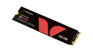 M.2 NVMe SSD 512Go Verbatim VI560 vitesse d'écriture/ de lecture jusqu'à 550mo/s