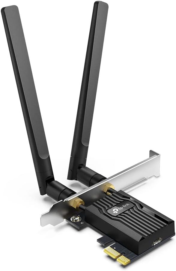 Carte PCie TP-Link Archer TX55E WiFi 6 Carte WiFi PCIe AX3000 + Bluetooth 5.2
