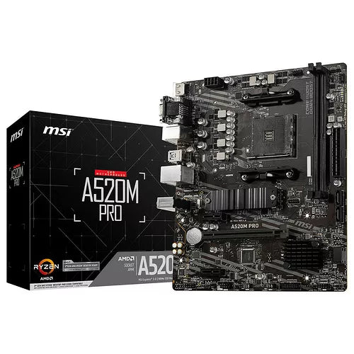 Carte mère AM4 MSI A520M-A Pro