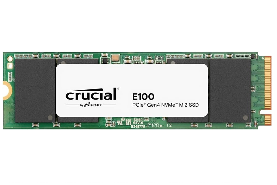 M.2 NVMe SSD 480Go vitesse d'écriture/ de lecture d'au moins 2000mo/s