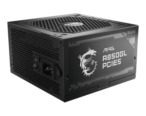 Alimentation MSI Mag A850GL PCIe5, 850W 80 plus Gold