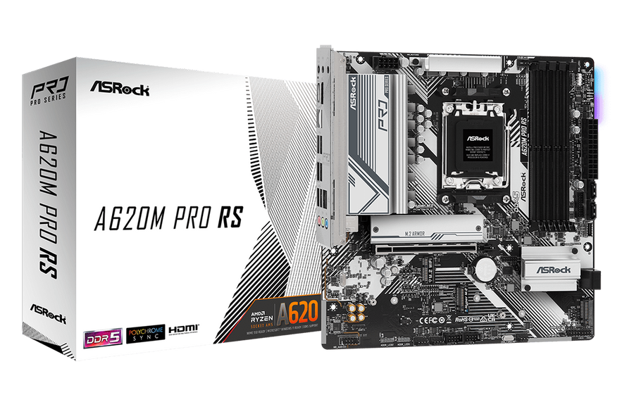 Carte mère AM5 Asrock A620M PRO RS