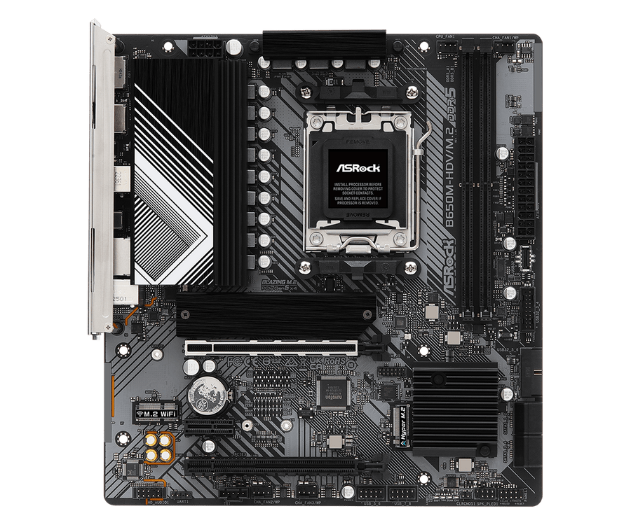 Carte mère AM5 ASRock B650M-HDV/M.2