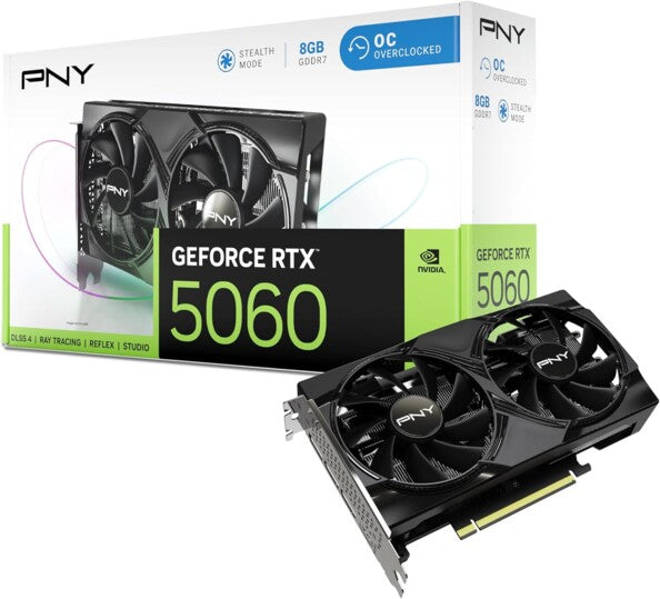 Carte graphique PNY Nvidia Geforce RTX 5060 8Go