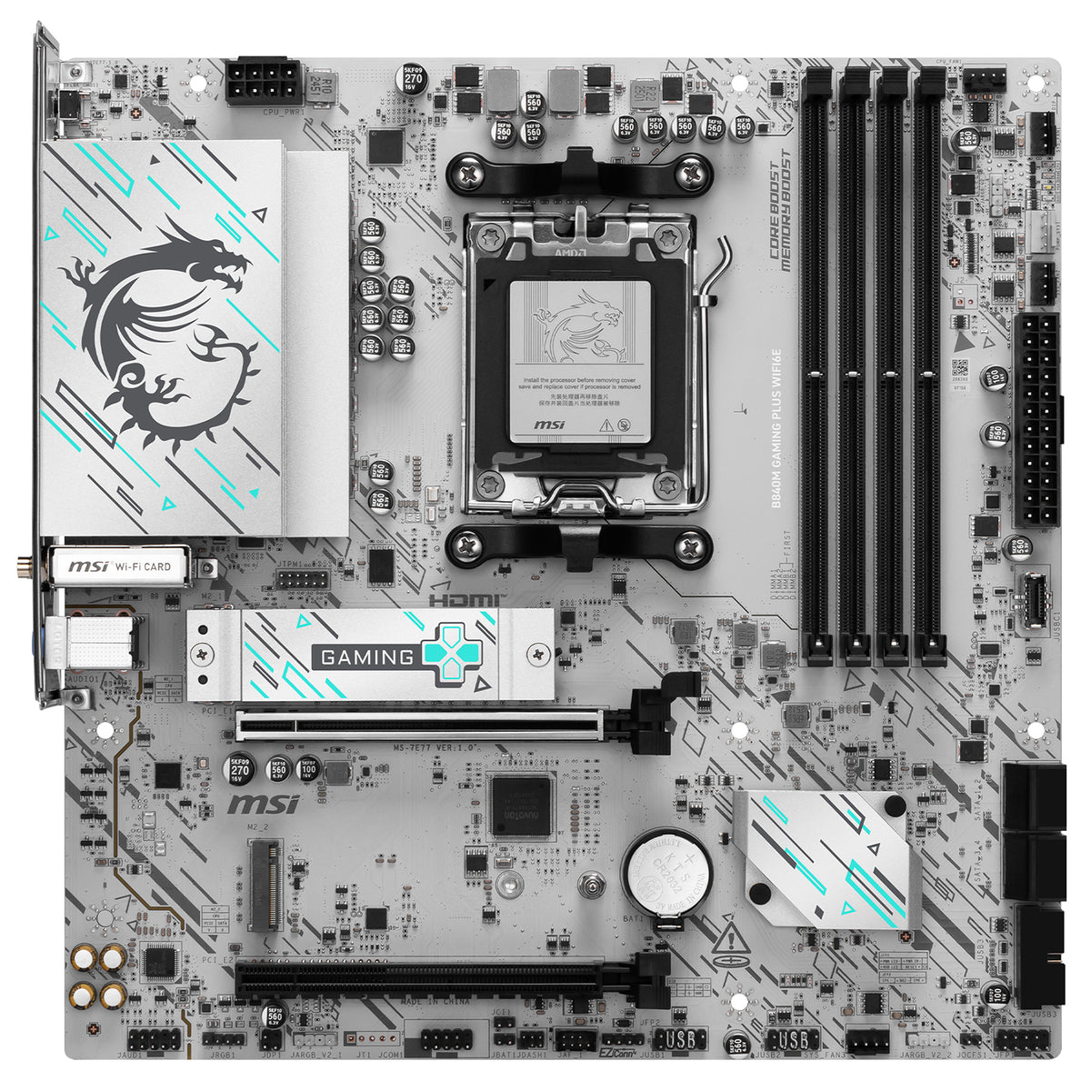 ASUS Prime B550M-A WiFi II AM4 Motherboard (WiFi and Bluetooth included)