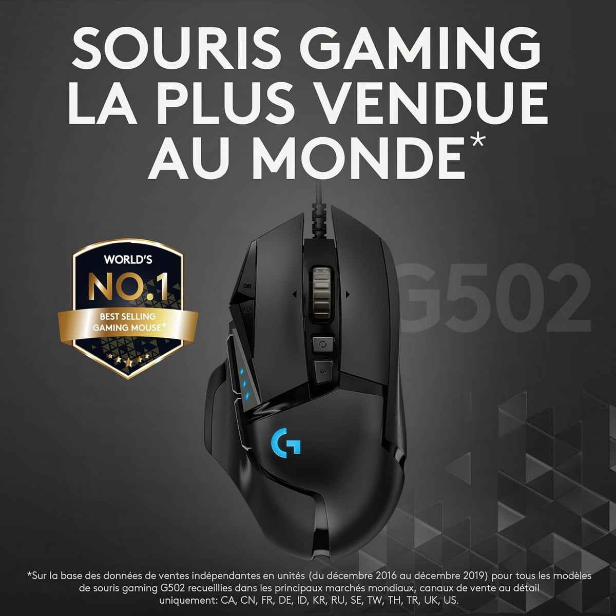 Souris filaire Gamer Logitech G502 Hero