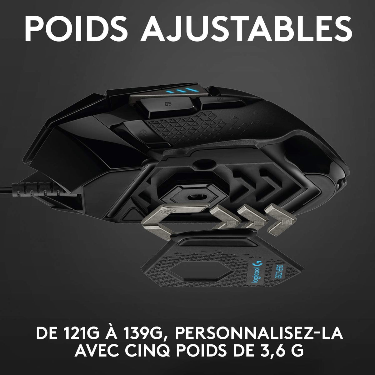 Souris filaire Gamer Logitech G502 Hero