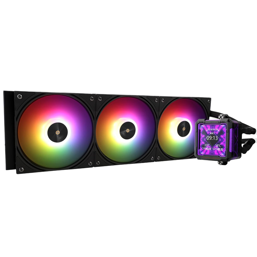 Refroidissement de CPU Thermalright Frozen Warframe 360mm noir