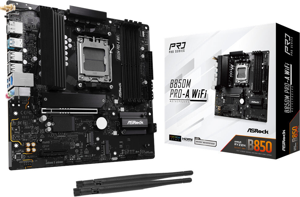 ASUS Prime B550M-A WiFi II AM4 Motherboard (WiFi and Bluetooth included)