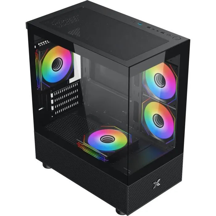 Boîtier Xigmatek Alphard M noir - plusieurs modes d'éclairages