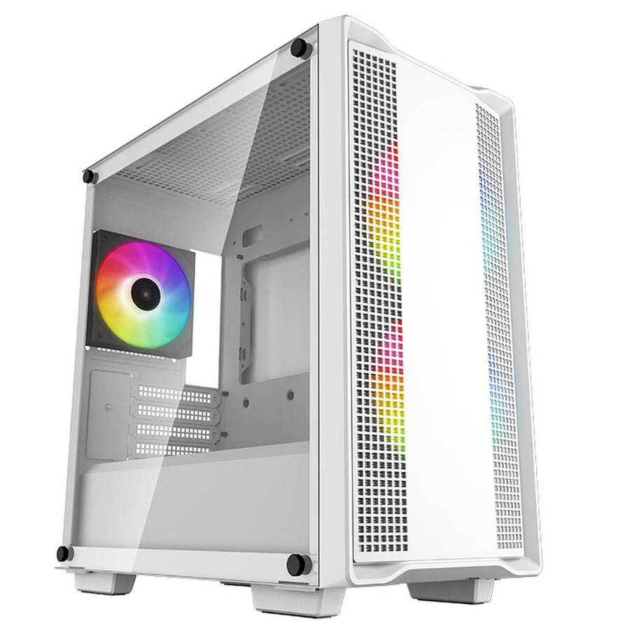 Boîtier Deepcool CC360 WH Blanc - plusieurs modes d'éclairages