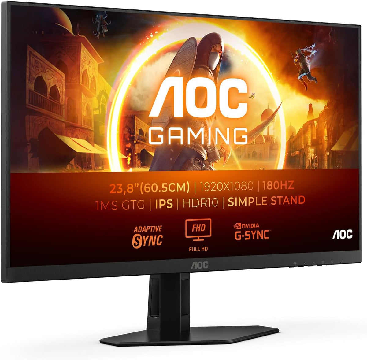 Écran AOC | Gaming 24G4XED 180Hz Full HD IPS (24")