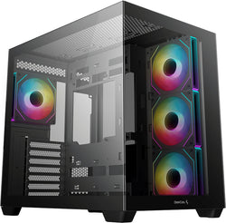 Boîtier DeepCool CG530 4F noir - avec modes d'éclairages
