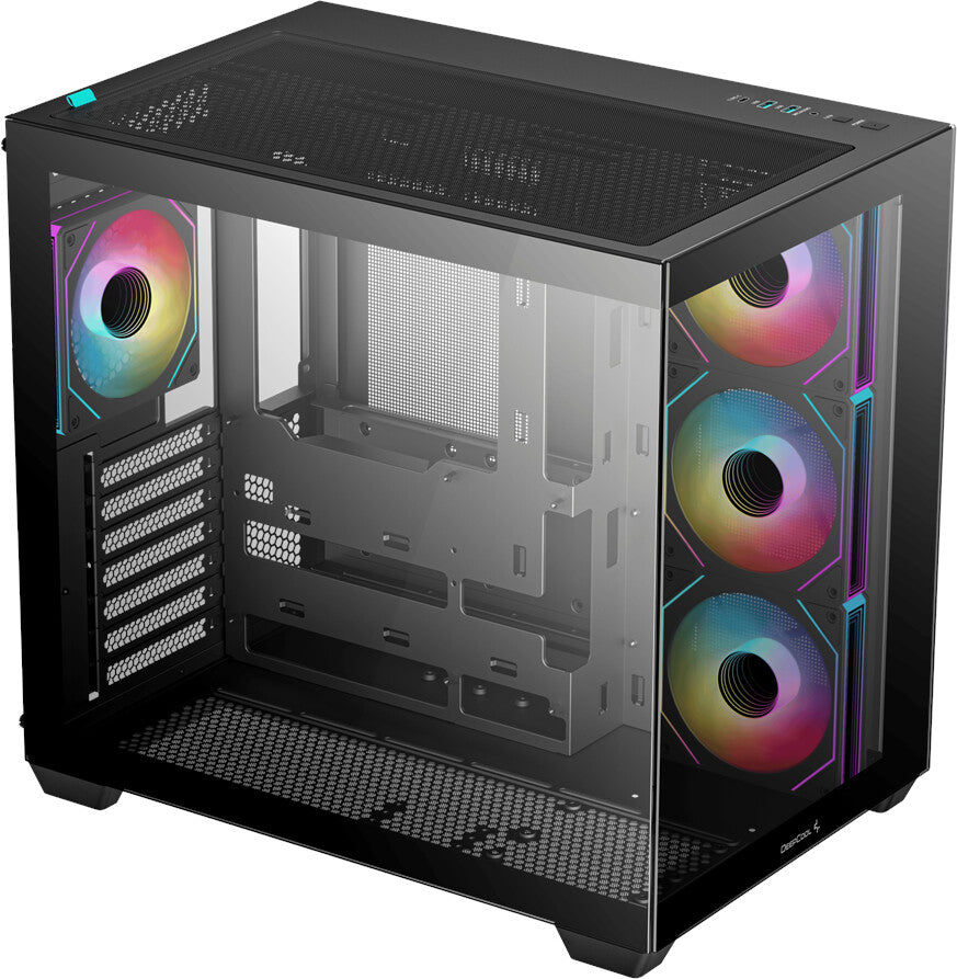 Boîtier DeepCool CG530 4F noir - avec modes d'éclairages
