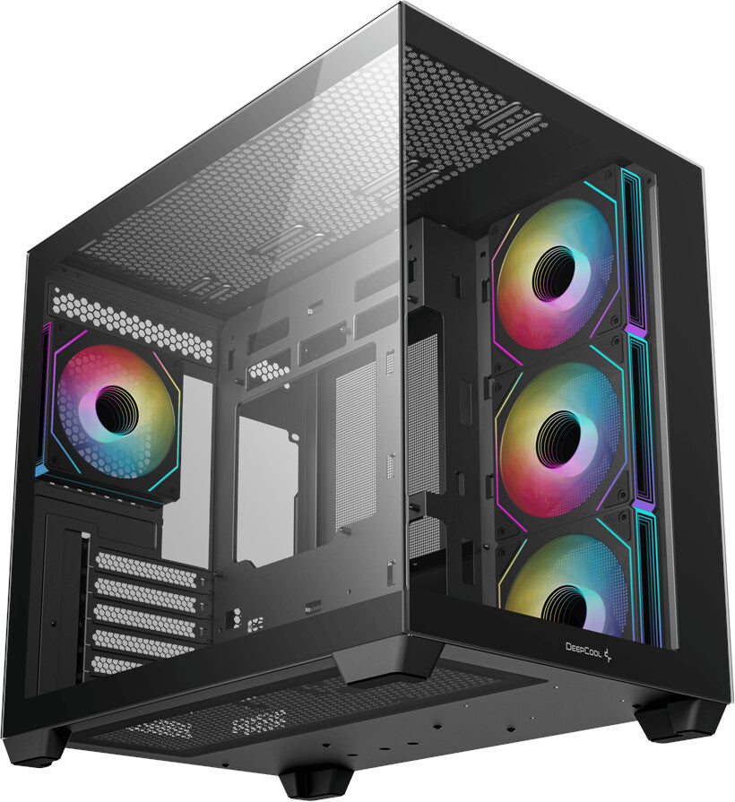 Boîtier DeepCool CG530 4F noir - avec modes d'éclairages