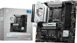 Carte mère LGA 1700 DDR5 MSI B760M Gaming Plus WiFi  (WiFi + Bluetooth inclus)