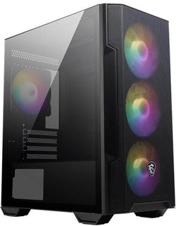 Boîtier MSI MAG Forge M100R Noir - plusieurs modes d'éclairages