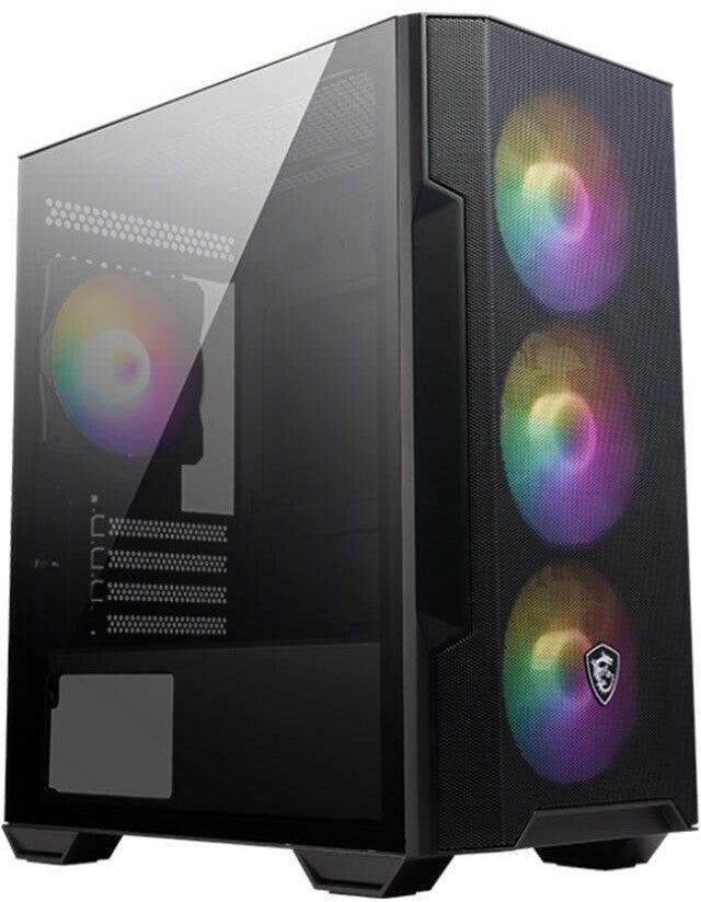 Boîtier MSI MAG Forge M100R Noir - plusieurs modes d'éclairages