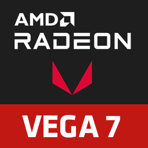 Puce graphique AMD Radeon Vega 7