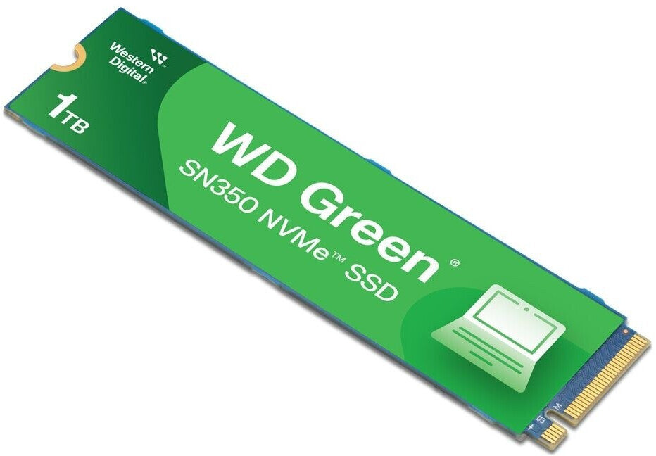 M.2 NVMe SSD 1To Western Digital SN350 vitesse d'écriture/ de lecture jusqu'à 3200mo/s